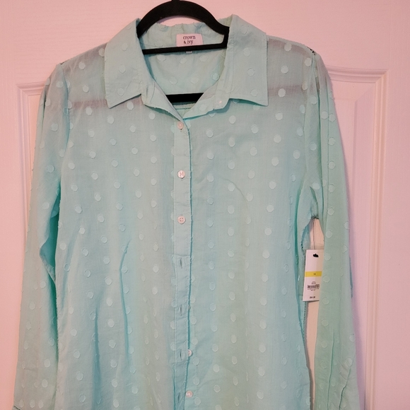 Crown & Ivy NWT blouse - Picture 1 of 4
